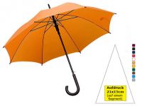 Regenschirm mit einfarbigem Aufdruck